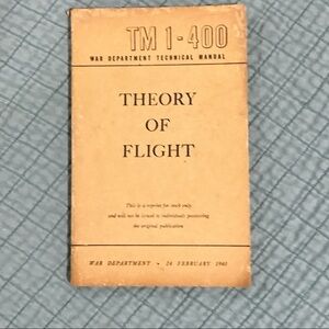 Vintage Theory of Flight Manual